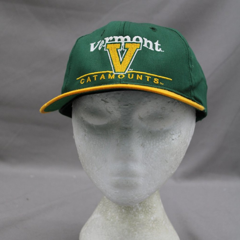 Vermont Catamounts Hat - 2 Tone Classic by Twins - Adult Snapback
